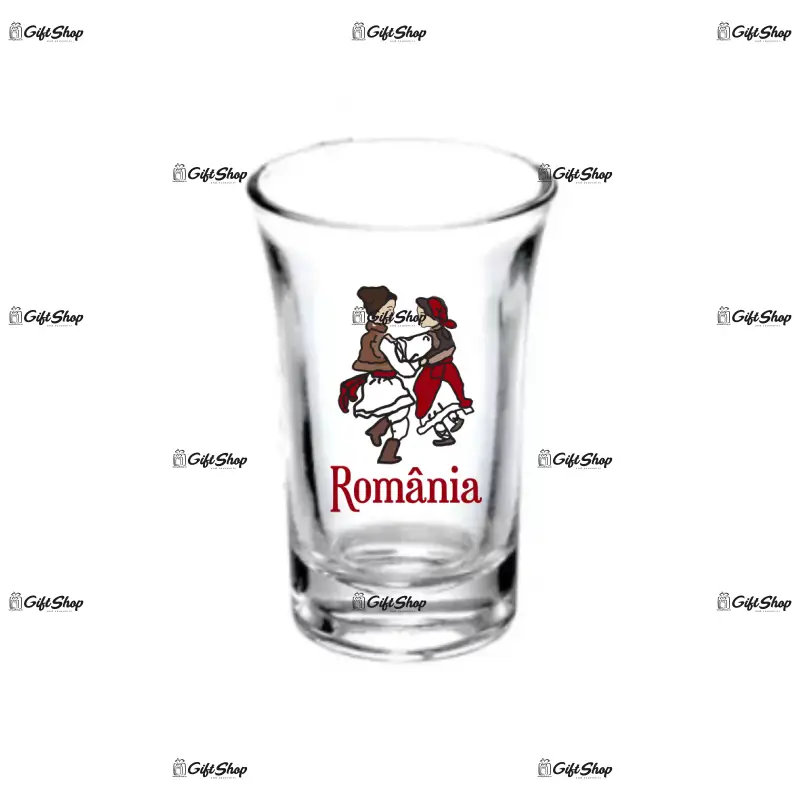 Tarani port popular romania, pahar shout, model 48b